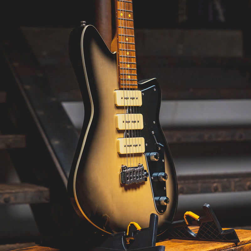 2019 Reverend Jetstream 390 Electric Guitar, Korina Burst - Used