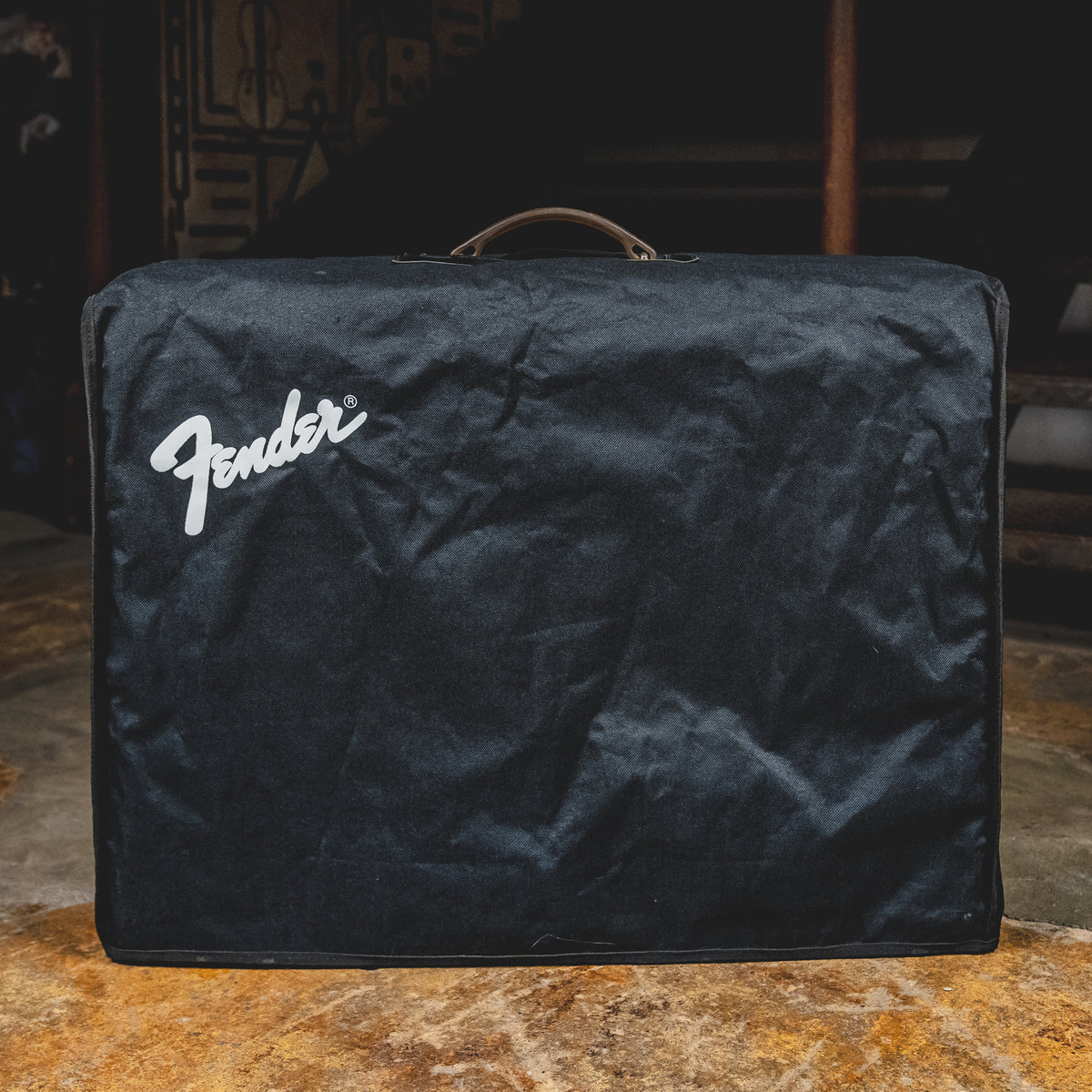 1995 Fender Dual Professional 2x12 Combo Amplifier, Blonde w/ Foot Switch & Cover - Used