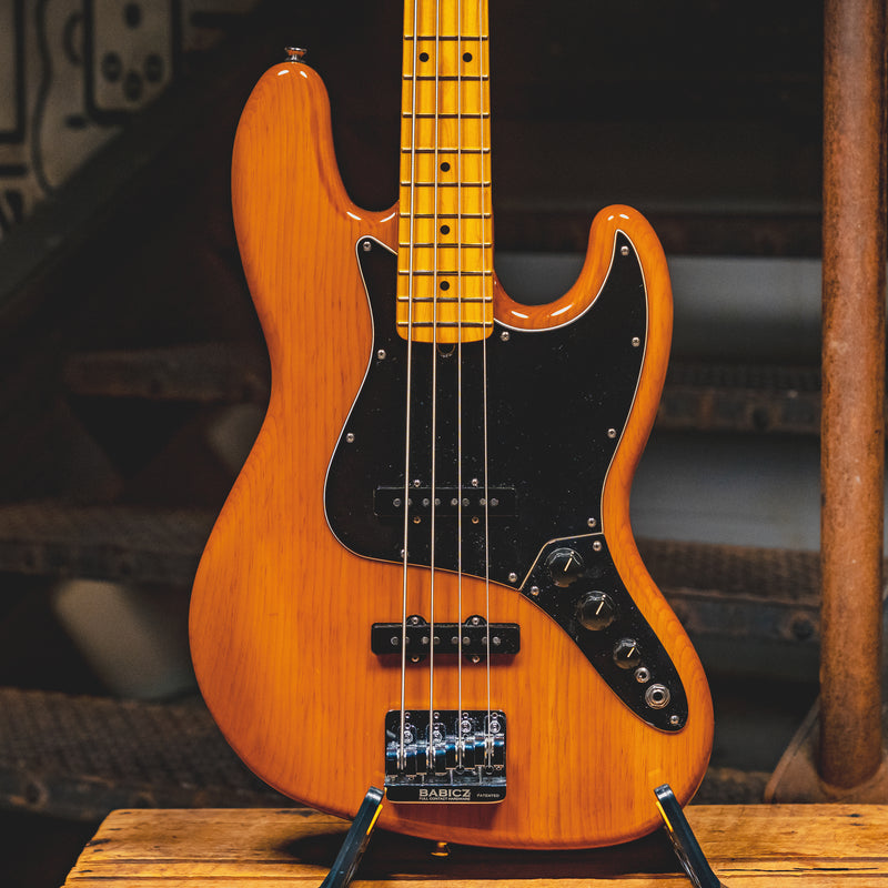 2021 Fender American Professional II Jazz Bass, Roasted Pine w/Case - Used