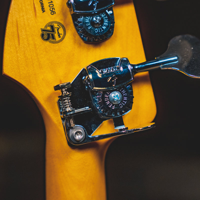 2021 Fender American Professional II Jazz Bass, Roasted Pine w/Case - Used