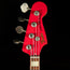 2007 Fender CIJ Deluxe Jaguar Bass Guitar, Hot Rod Red - Used