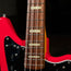 2007 Fender CIJ Deluxe Jaguar Bass Guitar, Hot Rod Red - Used