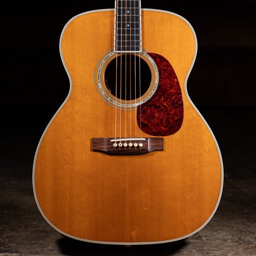 1990 Martin M-38 Acoustic-Electric Guitar, Natural - Used