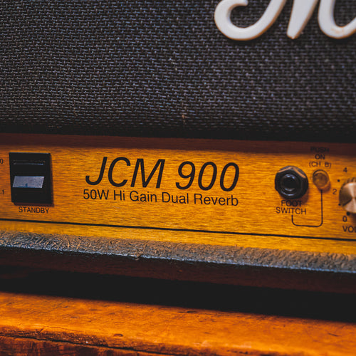 1990 Marshall JCM900 50W Hi Gain Dual Reverb Head Guitar Amplifier - Used