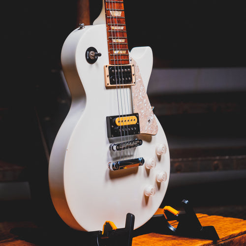 2012 Gibson Les Paul Studio Electric Guitar, Alpine White w/ OHSC - Used