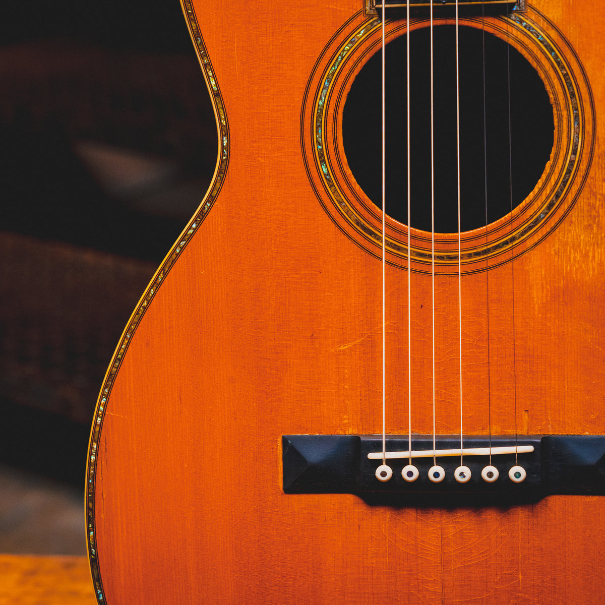 1920 Martin 0-45 Acoustic Guitar, Natural w/ HSC - Used