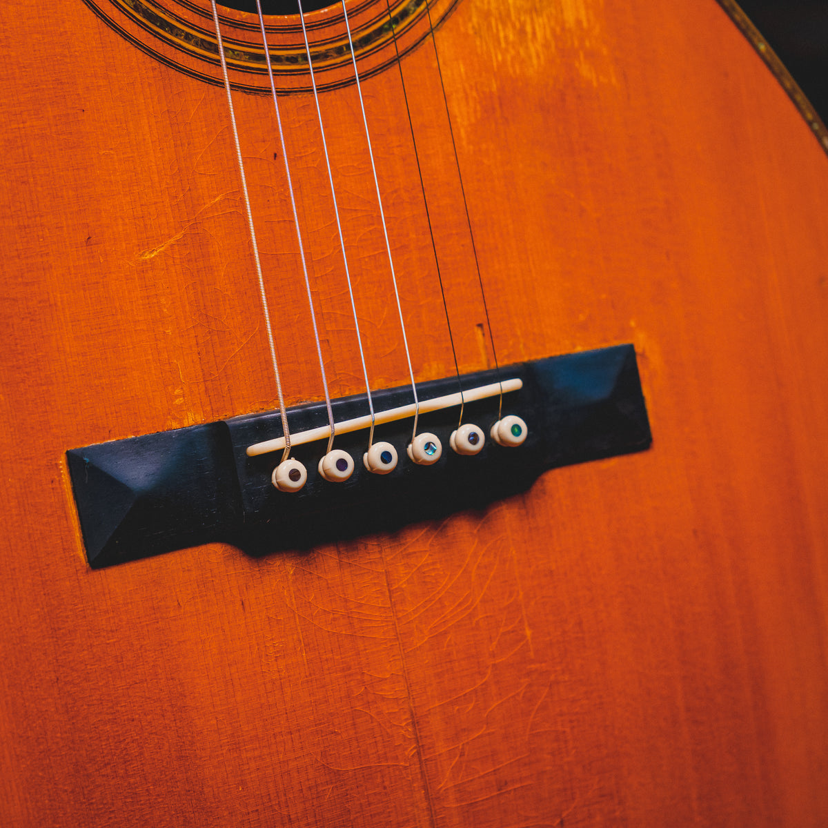 1920 Martin 0-45 Acoustic Guitar, Natural w/ HSC - Used