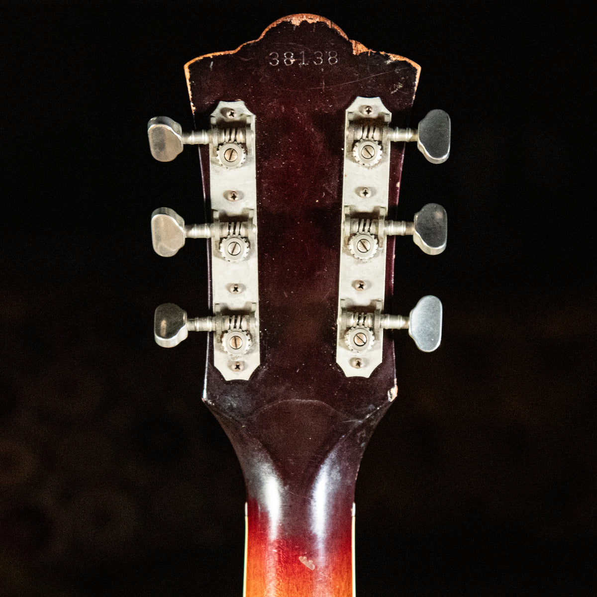 1964 Guild T-100 Slim Jim Hollowbody Electric Guitar, Sunburst w/OHSC - Used