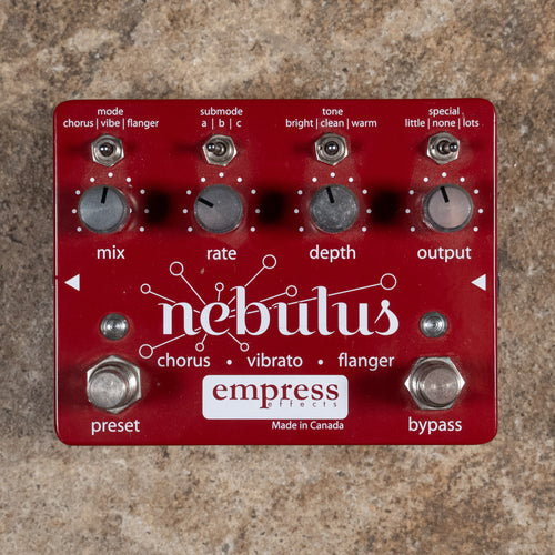 Empress Effects Nebulous Chorus/Vibrato/Flanger Effect Pedal - Used