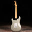 1998 Fender American Standard Stratocaster Electric Guitar, Inca Silver w/OHSC - Used