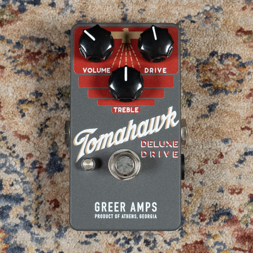 Greer Amps Tomahawk Deluxe Drive Overdrive Effect Pedal w/Original Box - Used