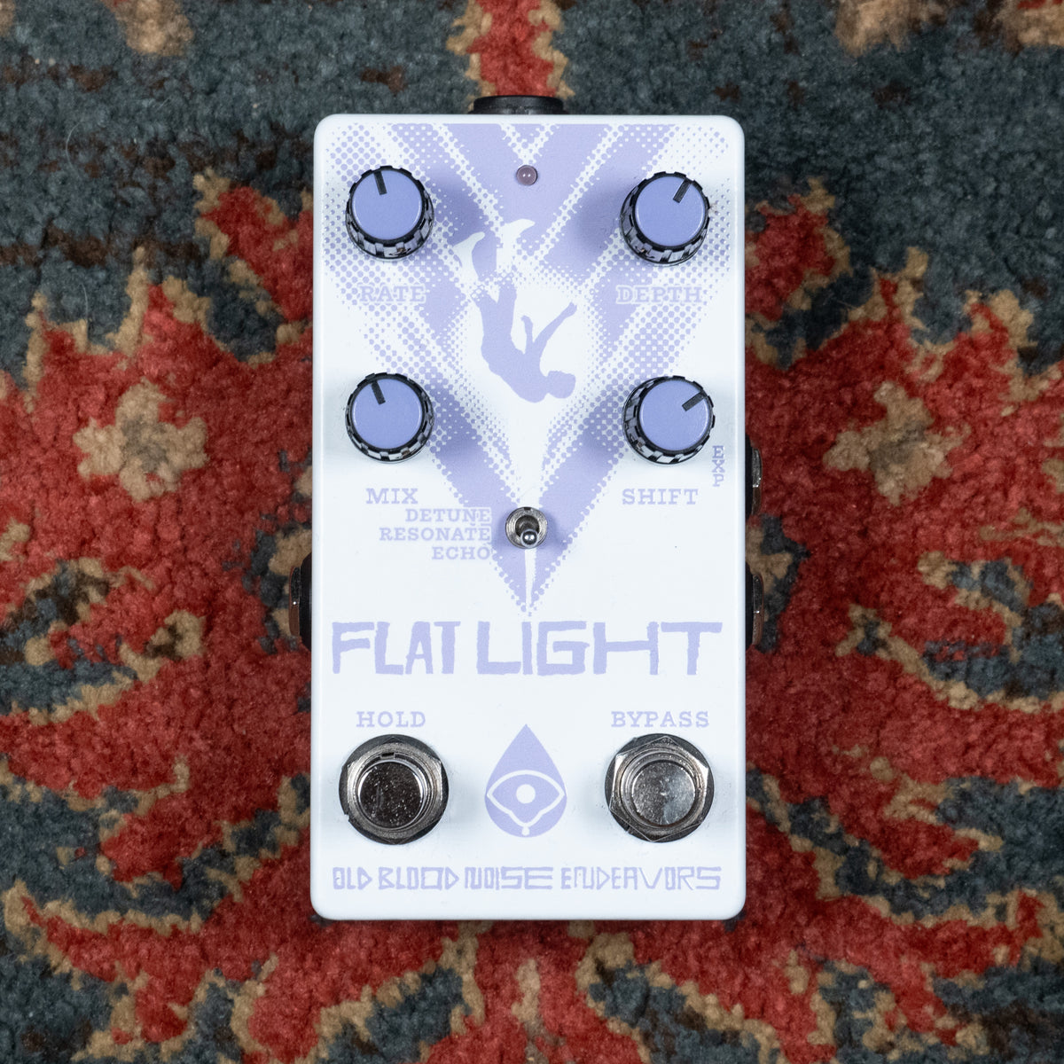 Old Blood Noise Flat Light Textural Flange Shifter Effect Pedal w/Box - Used