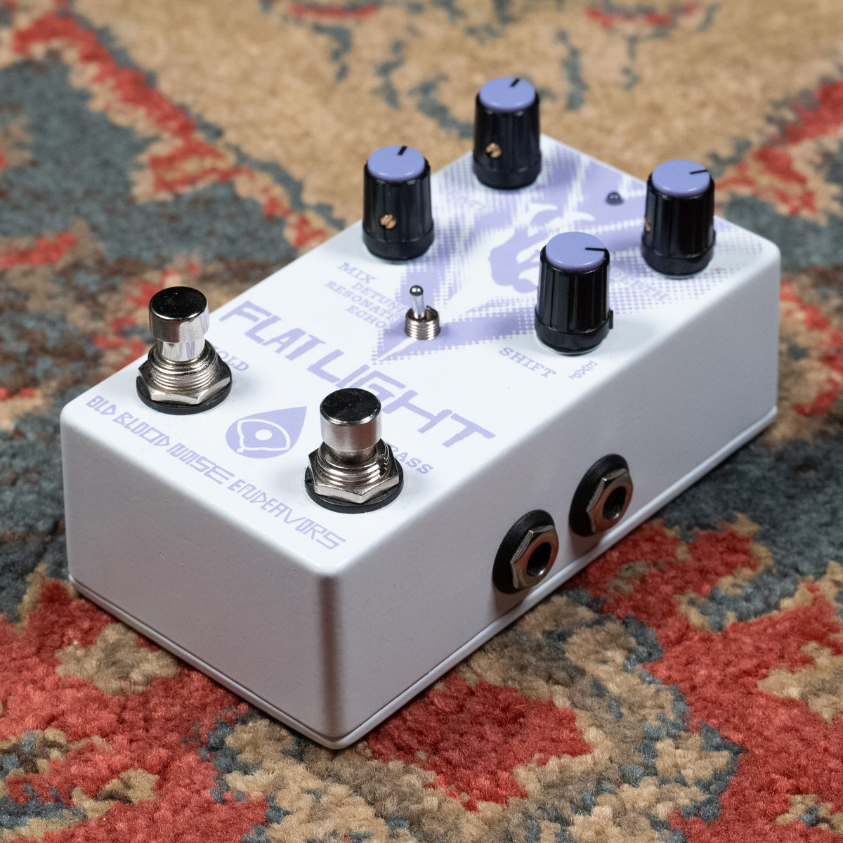 Old Blood Noise Flat Light Textural Flange Shifter Effect Pedal w/Box - Used
