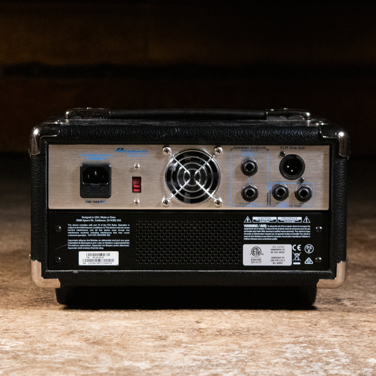 Ampeg Micro VR Bass Guitar Amplifier Head - Used