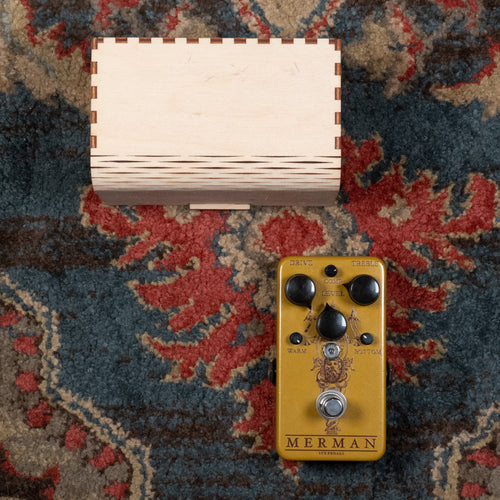 VFE Pedals Merman Transparent Overdrive Effect Pedal w/Box - Used