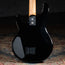 2024 Music Man Dark Ray Bass Guitar, Obsidian Black w/Soft Case - Used