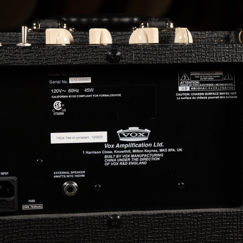 Vox AC4C1-12 4-Watt Tube Combo Guitar Amplifier - Used