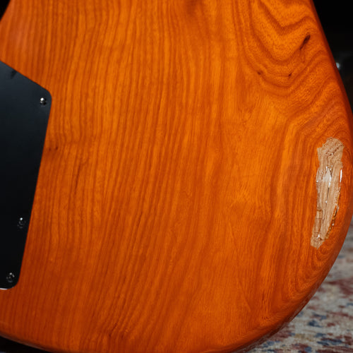 G&L L2000 Tribute 4-String Electric Bass Guitar, Clear Orange w/HSC - Used