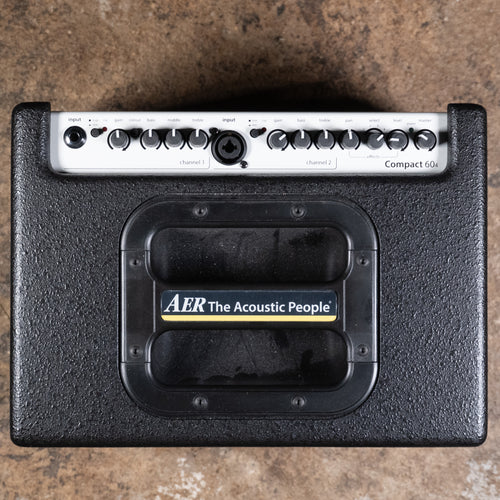 AER Compact 60/4 Tommy Emmanuel Twin Channel Acoustic Combo Amplifier w/OGB - Used