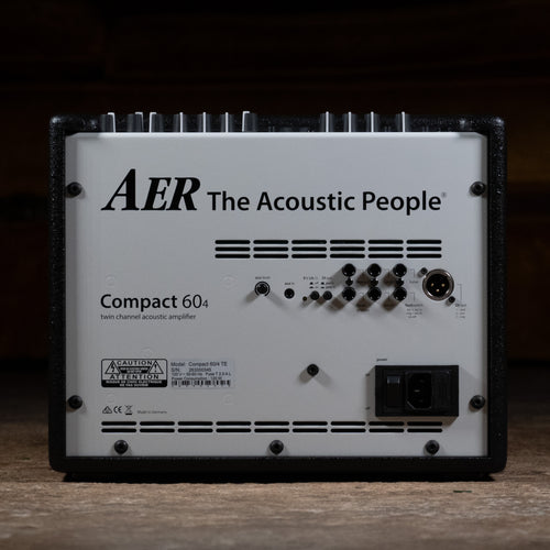 AER Compact 60/4 Tommy Emmanuel Twin Channel Acoustic Combo Amplifier w/OGB - Used