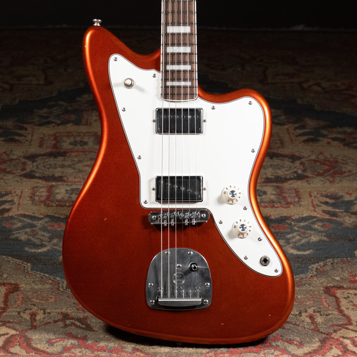 2022 Fano Alt De Facto JM6 Electric Guitar, Orange W/OHSC - Used
