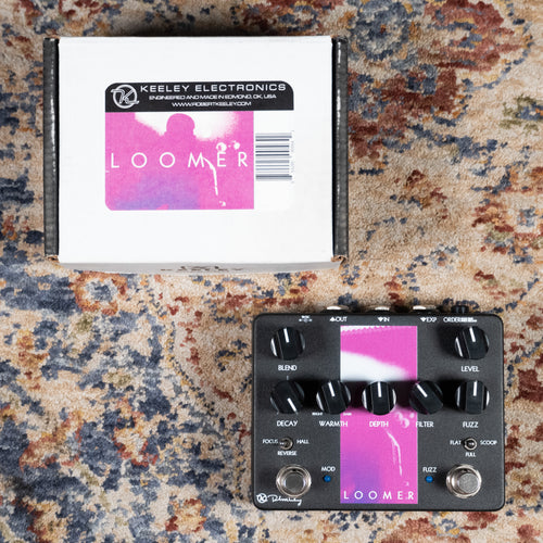 Keeley Loomer Reverb/Fuzz/Delay Multi-Effect Pedal - Used