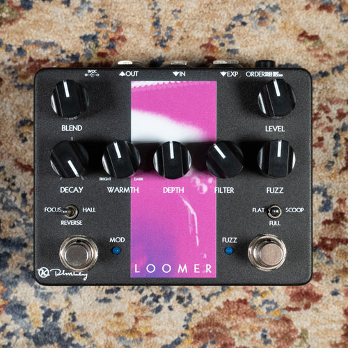 Keeley Loomer Reverb/Fuzz/Delay Multi-Effect Pedal - Used