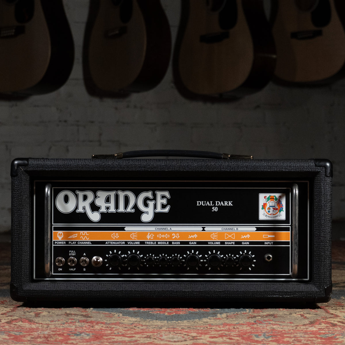 Orange Dual Dark 50W Guitar Amplifier Head - Used