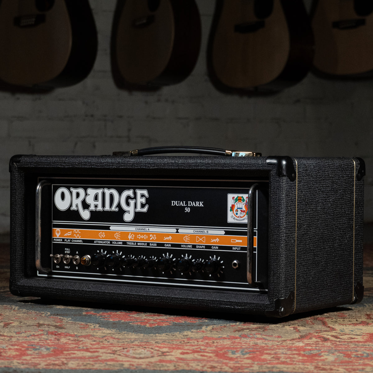 Orange Dual Dark 50W Guitar Amplifier Head - Used