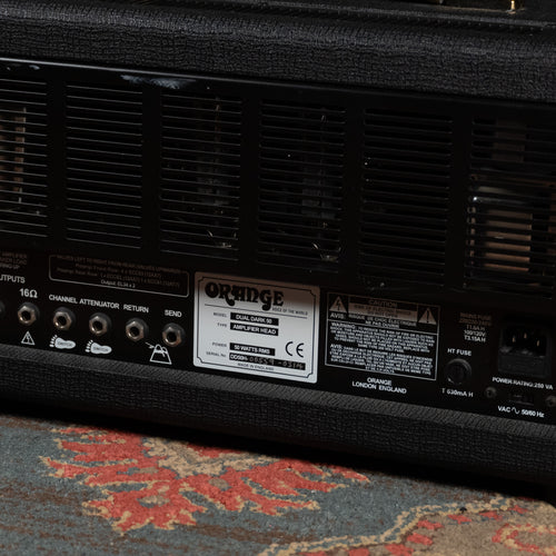 Orange Dual Dark 50W Guitar Amplifier Head - Used