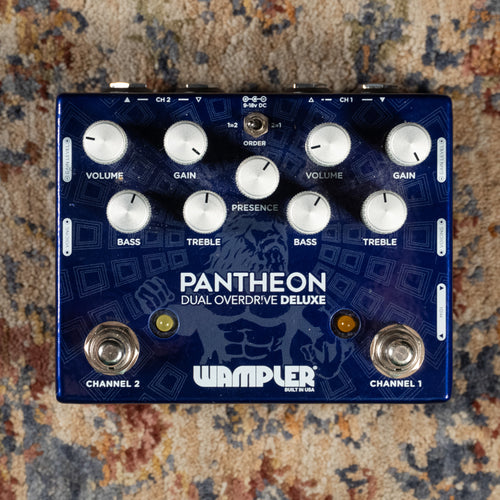 Wampler Pantheon Dual Overdrive Deluxe Effect Pedal - Used