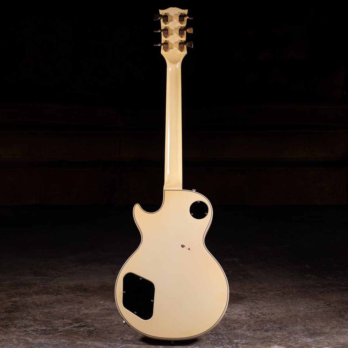 1973 Gibson Les Paul Custom Electric Guitar, White w/OHSC - Used