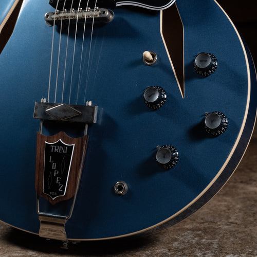 2021 Gibson Custom Shop ‘64 Trini Lopez Electric Guitar, Pelham Blue w/OHSC - Used