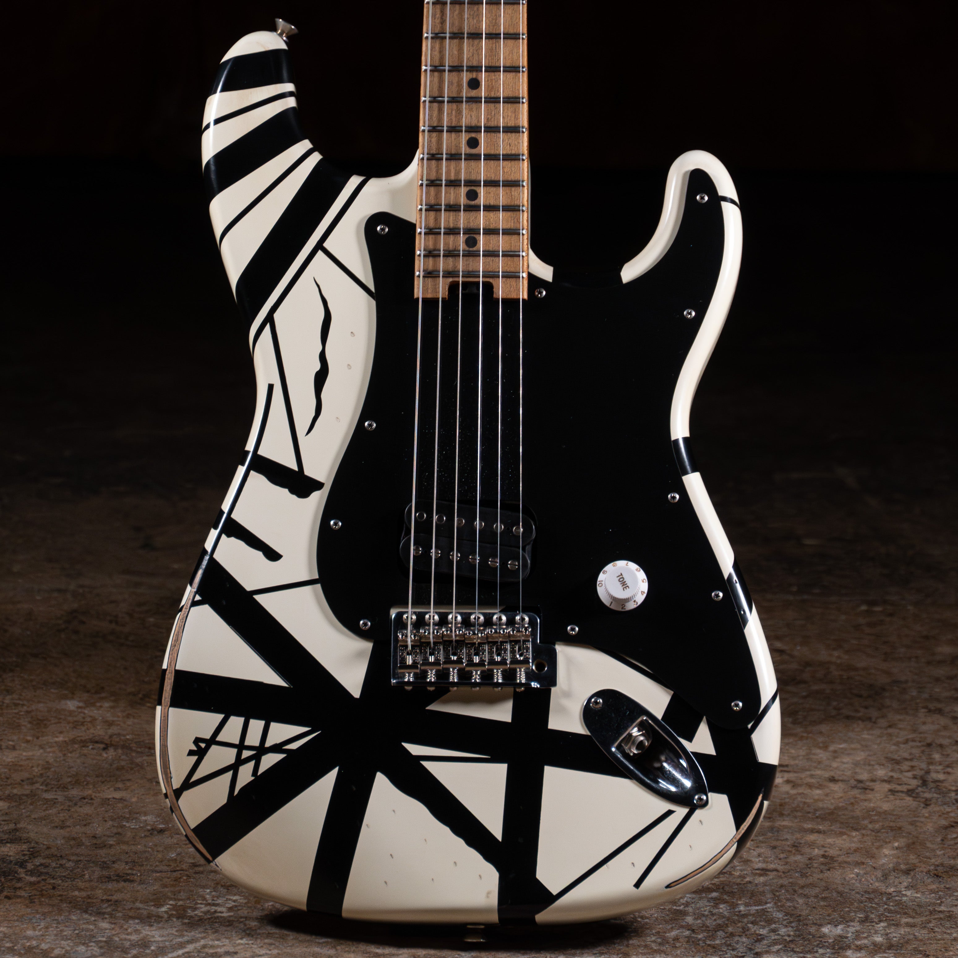 2023 EVH Striped Series '78 Eruption Electric Guitar w/OHSC - Used