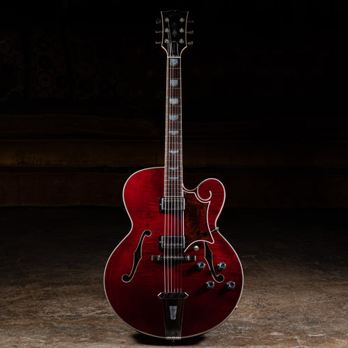 1998 Gibson Tal Farlow Electric Guitar, Wine Red w/ OHSC - Used