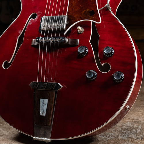 1998 Gibson Tal Farlow Electric Guitar, Wine Red w/ OHSC - Used