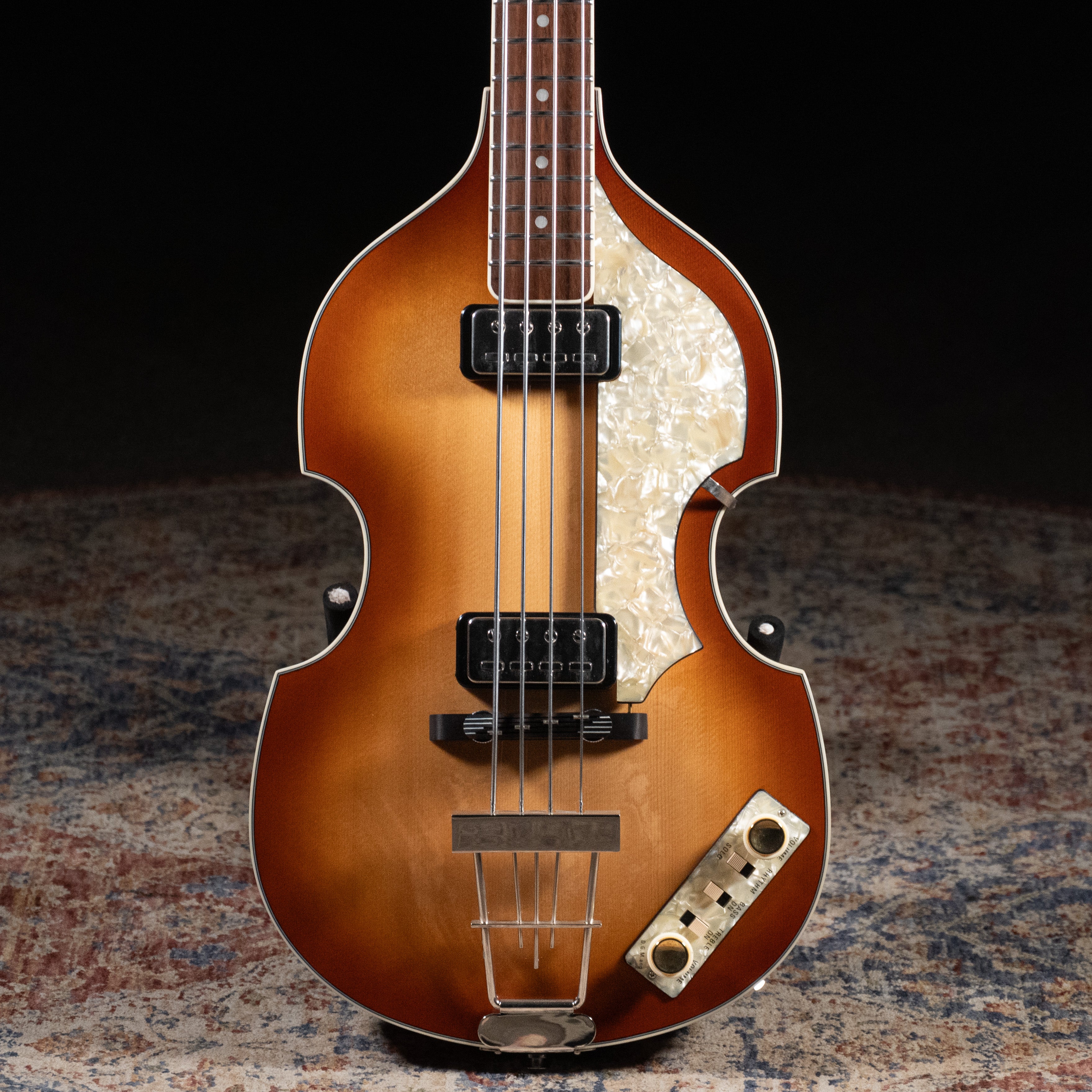 Hofner HCT-500/1 Contemporary Violin Bass w/ HSC and Upgraded Controls
