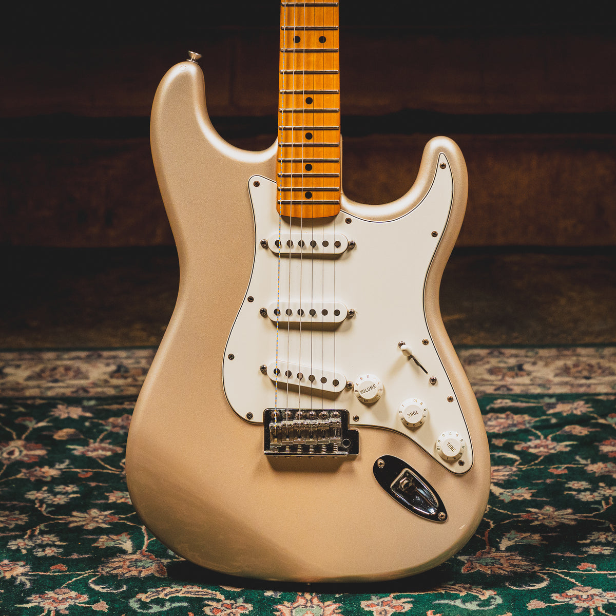 2006 Fender 60th Anniversary Standard Stratocaster Electric Guitar, Blizzard Pearl w/ GB - Used