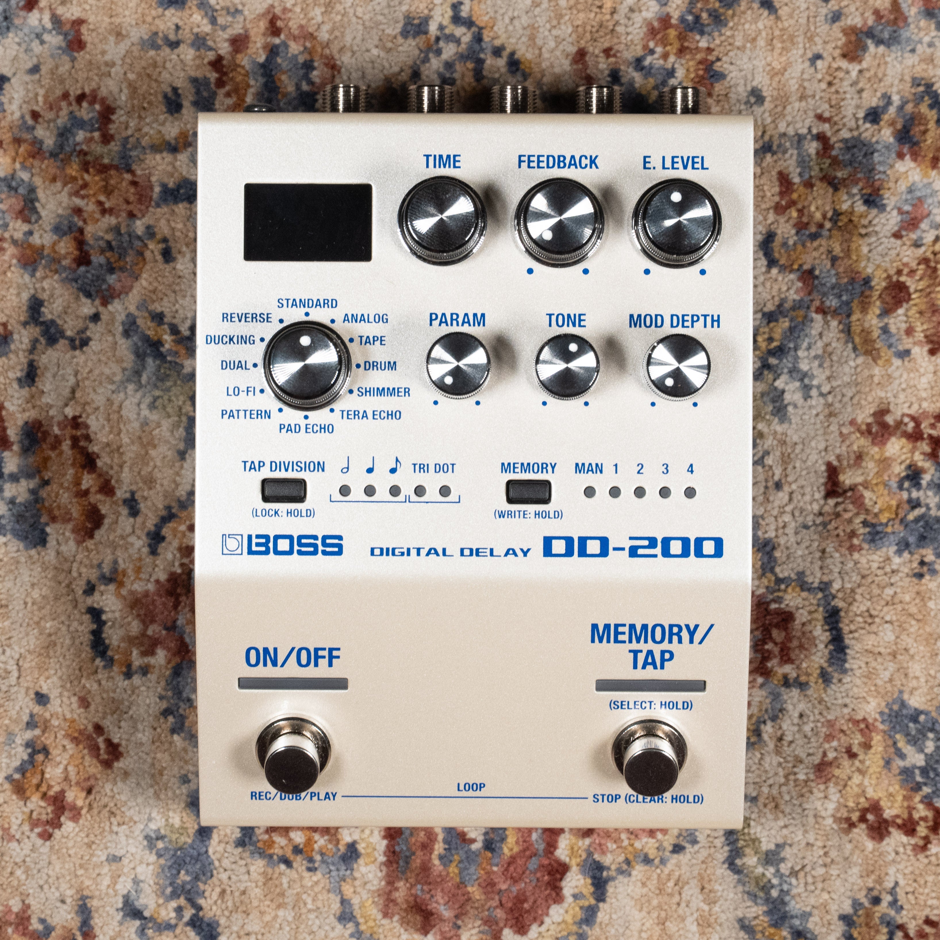 Boss DD-200 Digital Delay Effect Pedal - Used