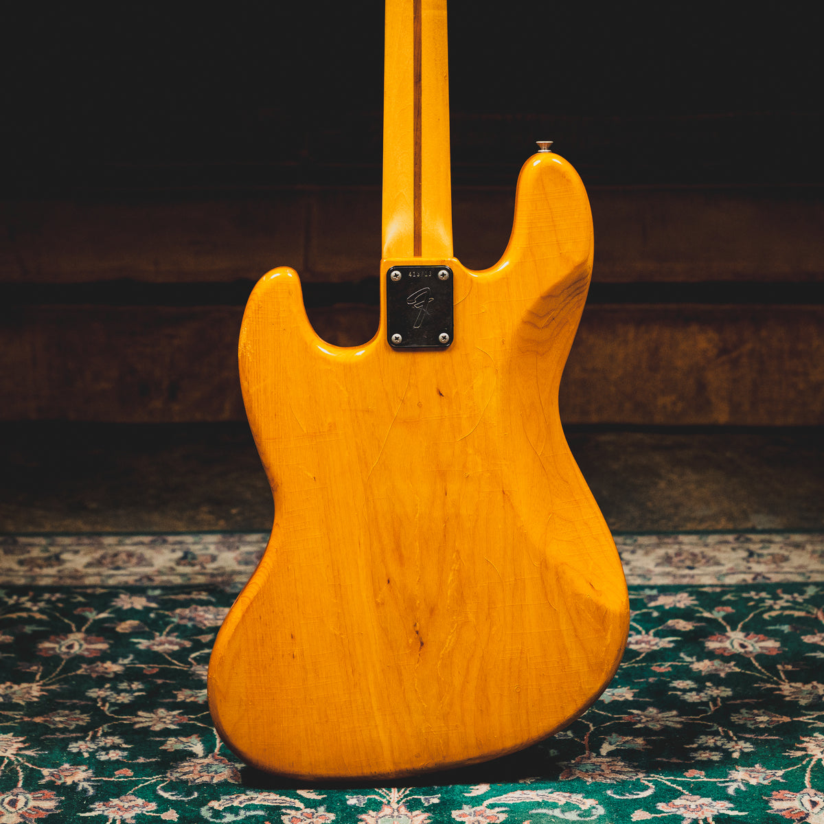 1973 Fender Jazz Bass, Natural w/ OHSC - Used