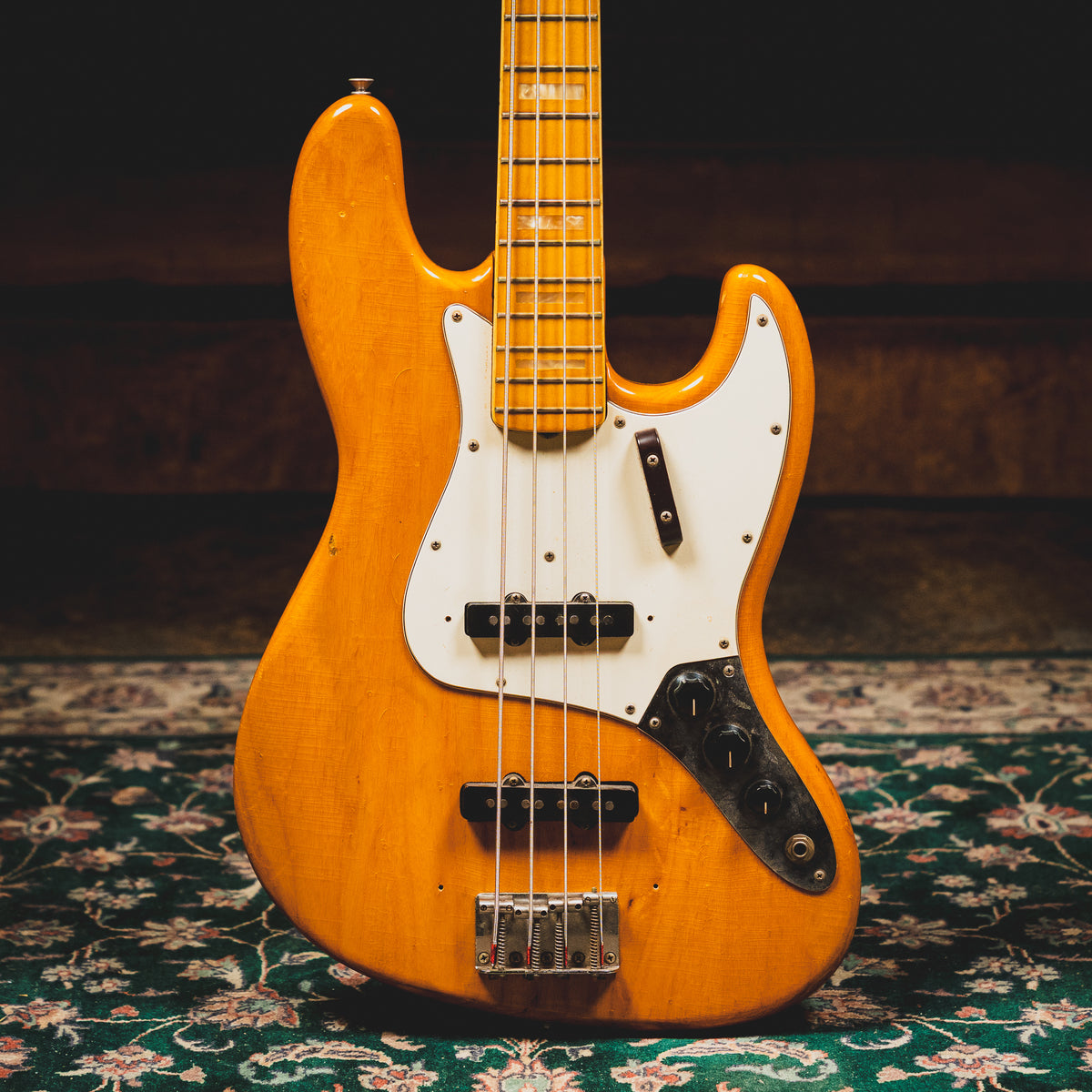 1973 Fender Jazz Bass, Natural w/ OHSC - Used