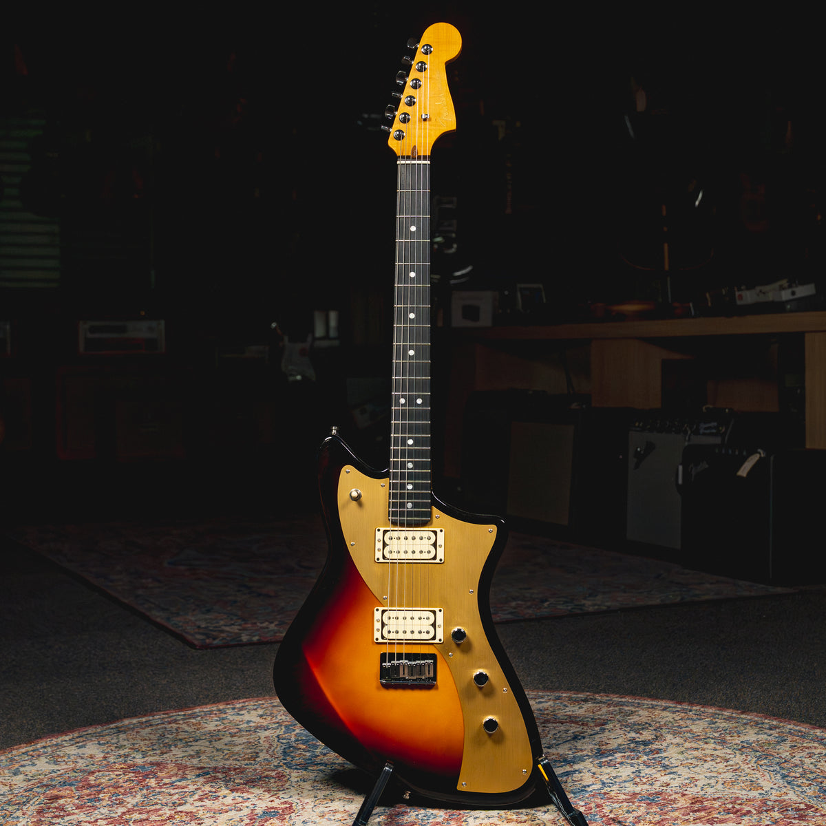 2024 Fender American Ultra II Meteora Electric Guitar, Ultraburst w/OHSC - Used