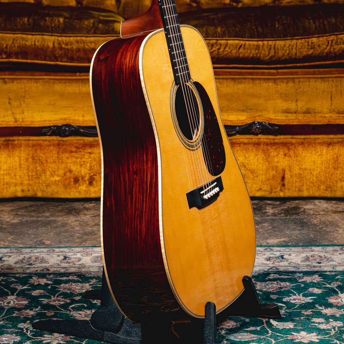2018 Martin Custom Shop HD-28 Acoustic Guitar, VTS Spruce/Cocobolo w/OHSC - Used