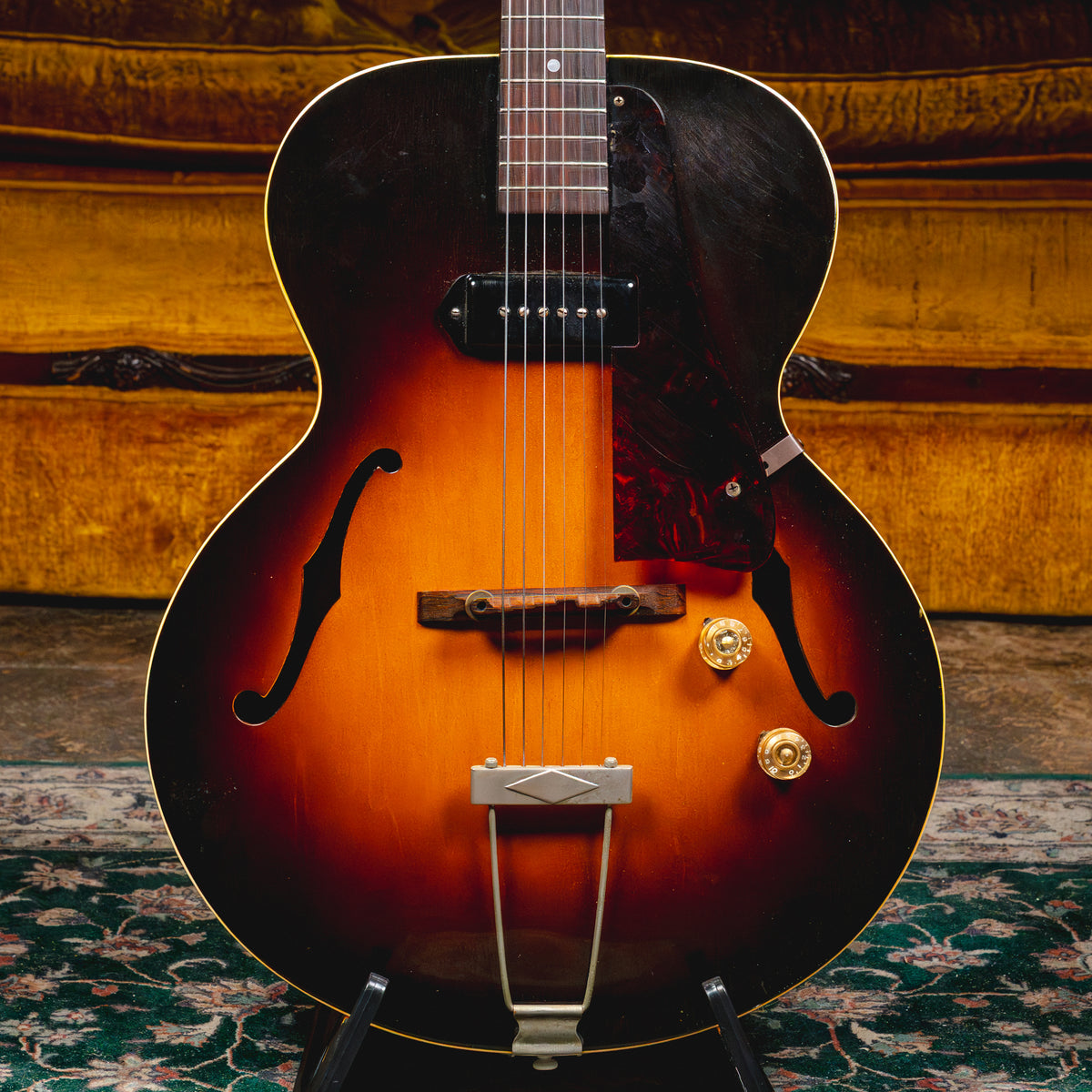 1965 Gibson ES-125 Hollowbody Electric Guitar, Sunburst w/OHSC - Used