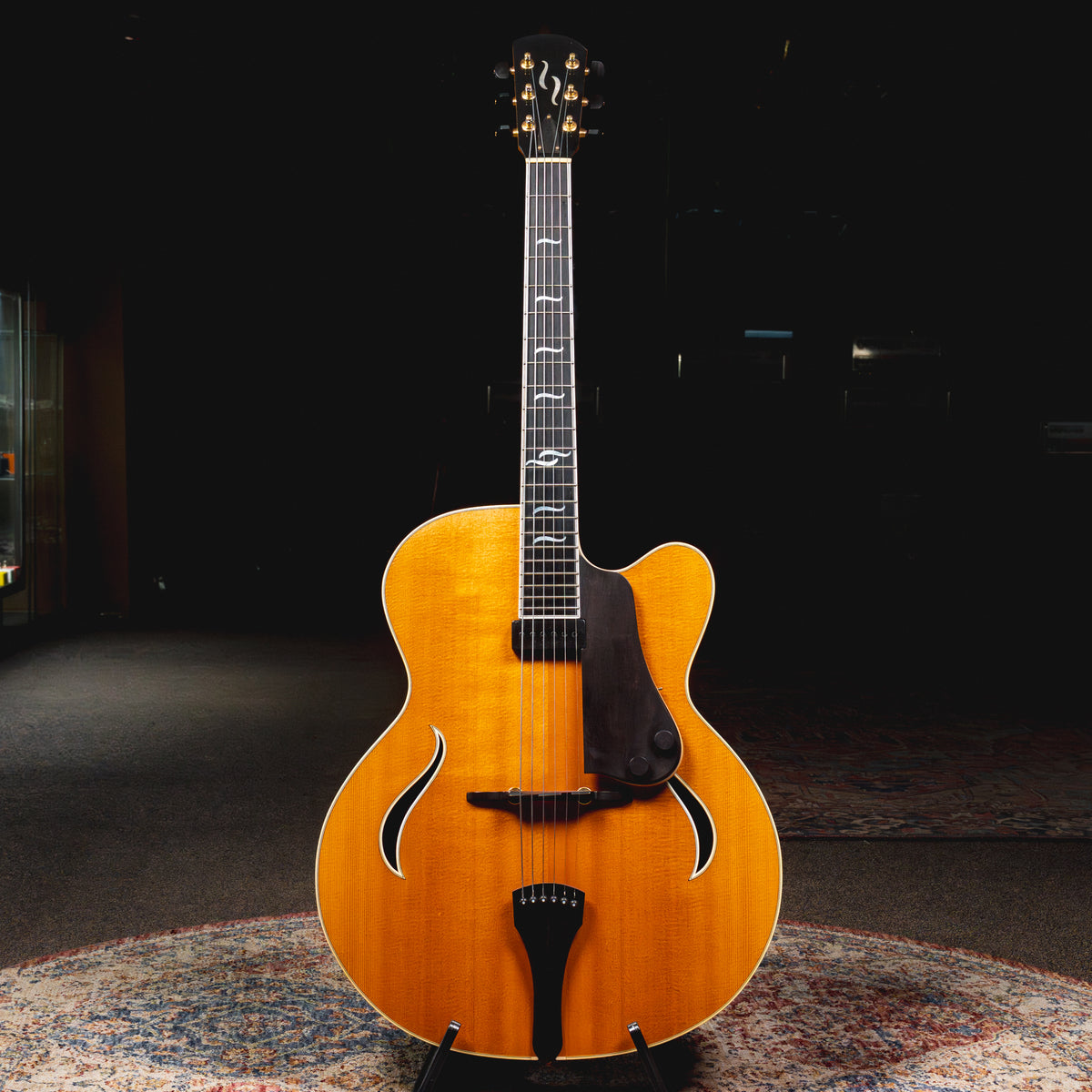 1998 John S Kinnard Dell Arte Frank Hicks Hollowbody Electric Guitar w/OHSC - Used