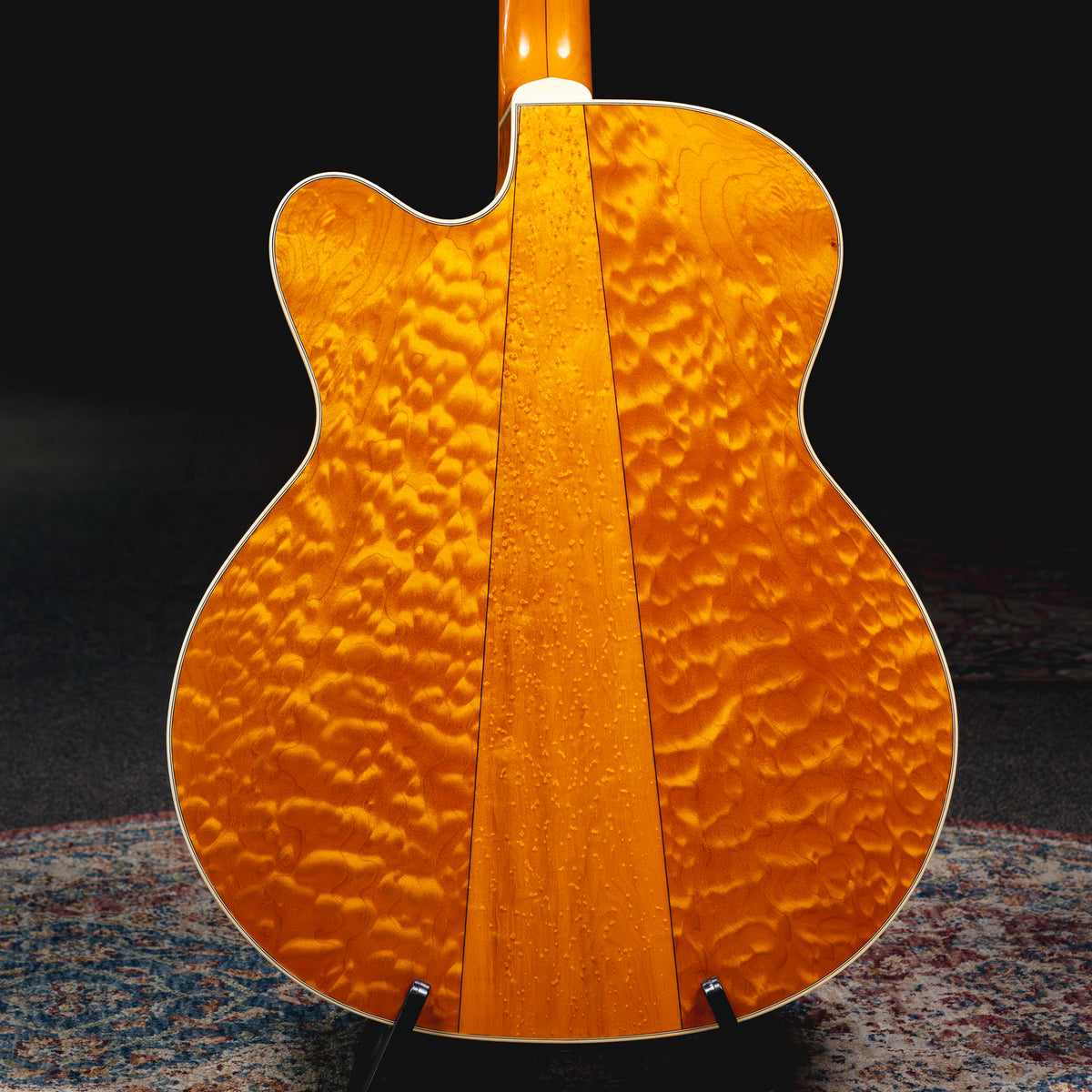 1998 John S Kinnard Dell Arte Frank Hicks Hollowbody Electric Guitar w/OHSC - Used