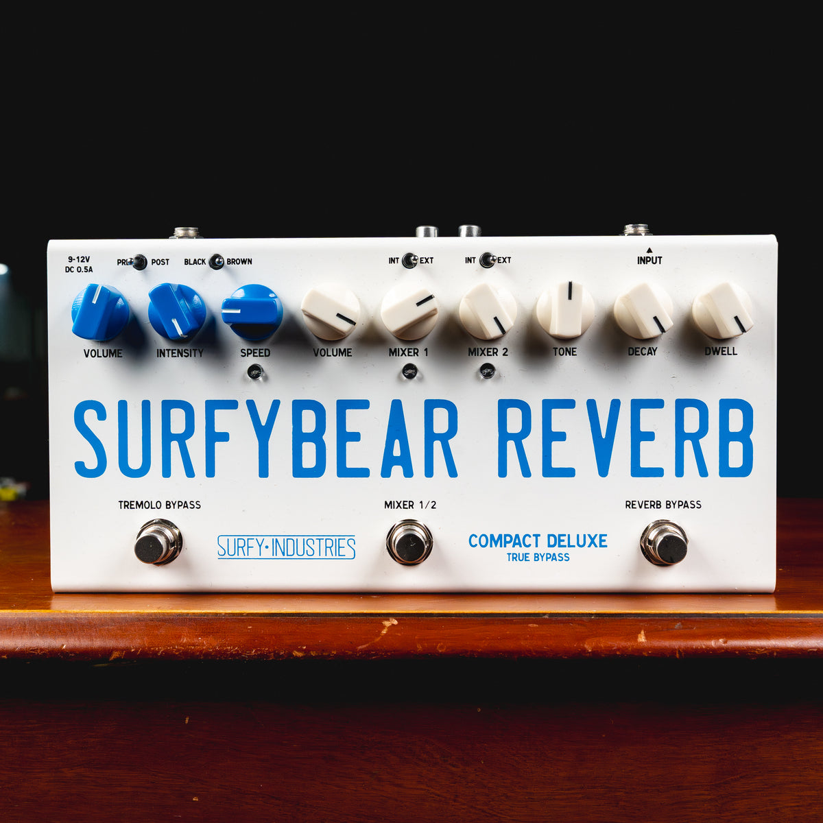 Surfy Industries Compact Deluxe Reverb Effect Pedal w/Original Box - Used