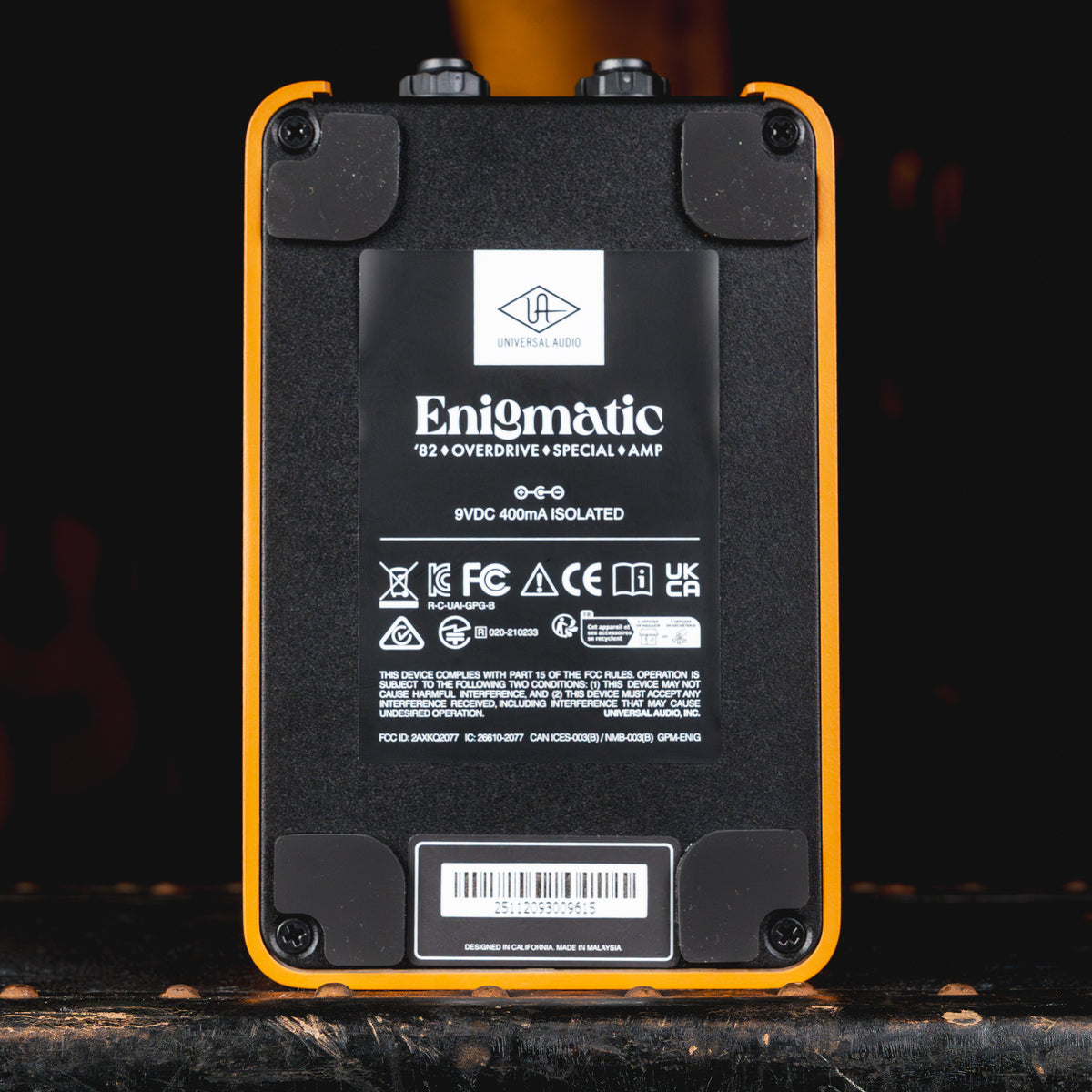 Universal Audio Enigmatic '82 Overdrive Special Amp Effect Pedal - Used