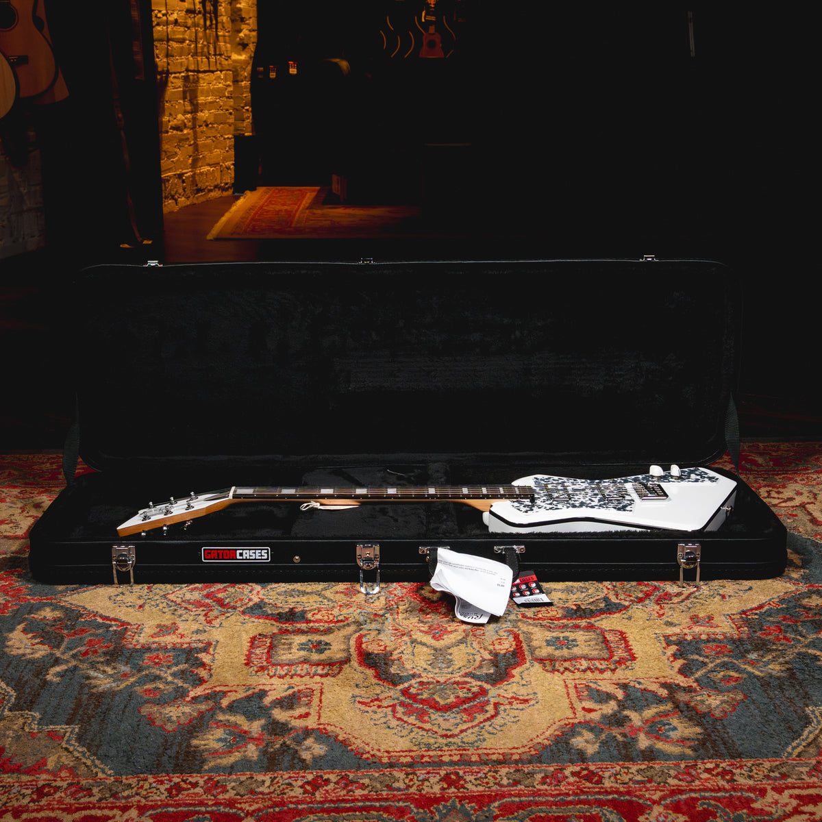 Sturner Guitars International Series Hazzard Electric Guitar, Inkblot White - Used