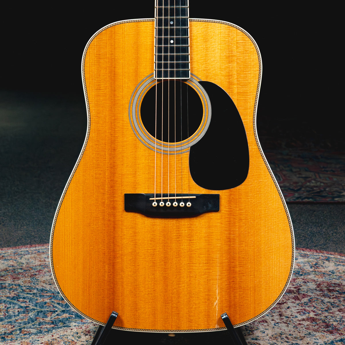 1990 Martin HD-35 Acoustic Guitar, Spruce/Rosewood, Natural w/OHSC - Used